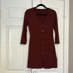 Medium Forever 21 Dress Maroon